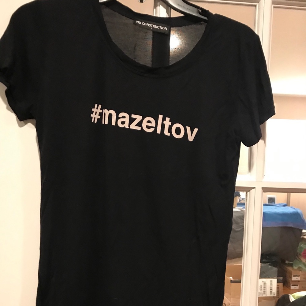 Nu construction t shirt